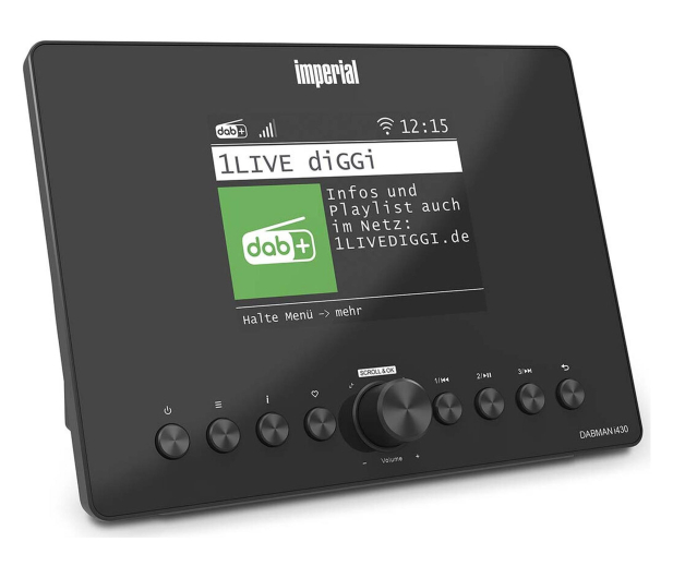IMPERIAL Imperial Compact Hybrid Radio (Internet, DAB+, FM Hi-Fi tune - 1535038 - zdjęcie 2